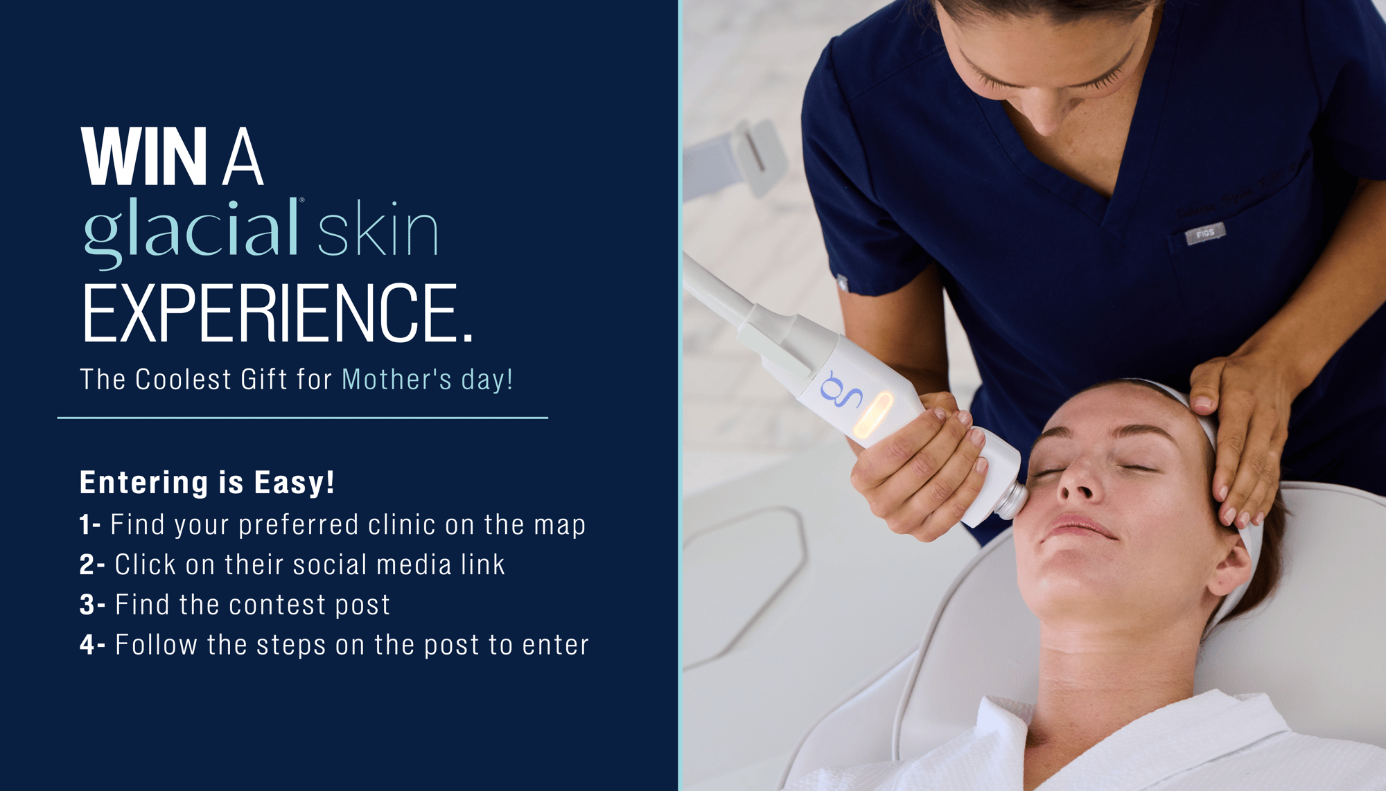 Mother's Day Win a Glacial Skin Experience