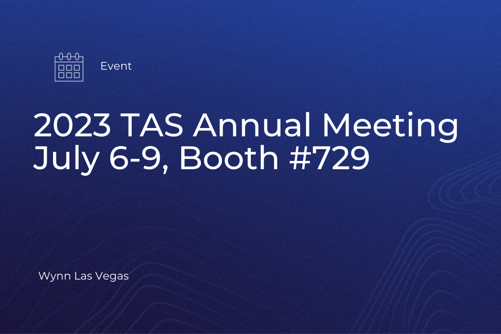 2023 TAS Annual Meeting  