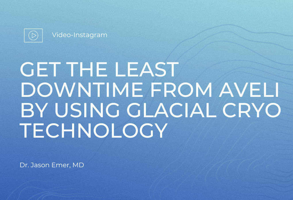 GET THE LEAST DOWNTIME FROM AVELI BY USING GLACIAL CRYO TECHNOLOGY